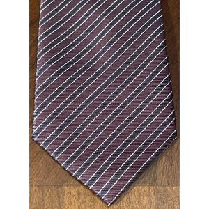 attacco, purple, hand made, polyester, men’s neck tie, made in china